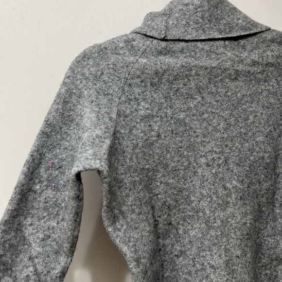 Babaton by Aritzia gray cowl neck sweater. Merino wool & yak blend. Size small - Picture 10 of 11